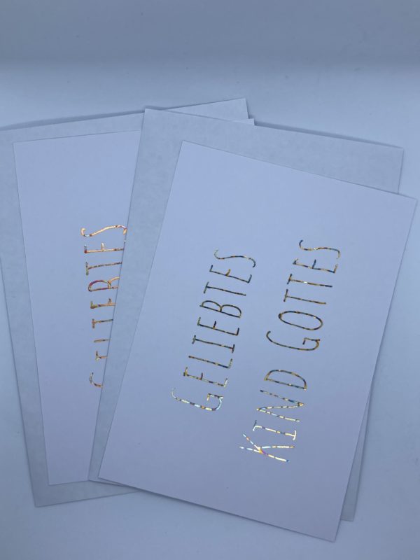 Kartenset Geliebtes Kind Gottes (2 Stück) – Bild 2