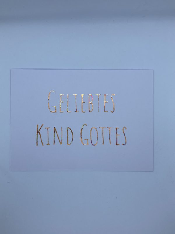 Kartenset Geliebtes Kind Gottes (2 Stück) – Bild 6